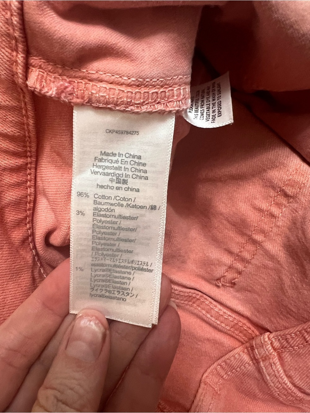 Madewell THE PERFECT VINTAGE JEAN
29 Pink Salmon With White Lace Crochet - Picture 4 of 13